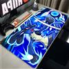 Bandai Tappetino per mouse da gioco Tappetino per mouse Anime Accessori per PC Tappetino per mouse P-pokemon Lucario Xxl Tappetino per giocatori Tappetino da scrivania grande Tappetino da scrivania esteso