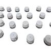 Wilson 30 Pezzi Nastro Antiscivolo per Racchette da Tennis e Badminton, Overgrip Assorbente per Padel, Colorato