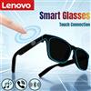 Lenovo Occhiali Intelligenti Lenovo con Controllo Remoto, Fotocamera Touch, Traduttore, Assistente Vocale, Occhiali da Sole per Adulti, Occhiali Bluetooth Wireless