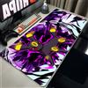 Bandai Tappetino per Mouse da Gaming Nero XXL Grande, Tappetino da Scrivania P-pokemon Umbreon, Tappetini per Tastiera Anime Kawaii Eevee, Mousepad per Laptop PC Gamer