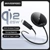 MOVESPEED W010 Caricatore Wireless Veloce Qi2 25W per iPhone 17 16 15 14 13 12 Pro Max, Base di Ricarica Magnetica Wireless per Telefono