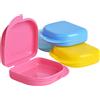 Tyceen 40PCS Vassoio per protesi Scatola per protesi dentale Ortodontico Scatola di fermo Custodia per denti in plastica Contenitore per protesi Custodia protettiva per denti finti