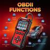KONNWEI KW340 Strumento Diagnostico Auto OBD2 CAN EOBD 3in1, Test Batteria Motore, Lettura e Cancellazione Codici Errore, Dati in Tempo Reale, Strumento di Ispezione O2