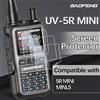 BAOFENG Pellicola Protettiva Impermeabile per Schermo BAOFENG UV-5R Mini Walkie Talkie, Compatibile con Radio Amatoriali UV-5R Mini e Mini-5