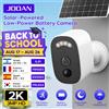 JOOAN Telecamera di Sicurezza Solare 2K per Esterni, WiFi 2.4G, Rilevamento Umano, Telecamera IP Impermeabile con Visione Notturna, Alimentata a Energia Solare