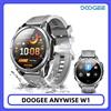 DOOGEE ANYWISE W1 Smartwatch con Resistenza all'Acqua 5ATM, 178 Modalità Sportive, Monitoraggio della Salute, GPS a Doppia Frequenza, Funzione di Promemoria