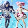 Bandai Statuetta Anime da 22cm di Ragazza Magica, Figurina d'Azione di Kaname Madoka, Kawaii Akemi Homura, Modellino da Collezione Loli, Regalo