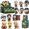 Bandai Nuova statuetta anime Demon Slayer Tanjiro Kamado Nezuko, blind box, modello personalizzato creativo, ornamento, regalo a sorpresa