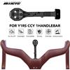 ULLICYC Supporto Integrato per Computer da Manubrio Y1RS CCY1 Compatibile con Gopro/GPS/Garmin/Bryton/Wahoo in Lega di Alluminio