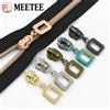 Meetee 5-20Pezzi 5 # Cursore per Cerniere in Nylon, Tiranti per Cerniere di Borse e Abbigliamento, Ricambi per Cerniere, Accessori per Riparazione e Cucito Fai-da-Te