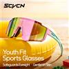 SCVCN Occhiali Sportivi per Bambini SCVCN, Occhiali da Ciclismo per Bici da Strada, Lenti Fotocromatiche UV400, Occhiali da Sole per Adolescenti per Attività all'Aperto