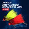 JOHNCOO Esca Artificiale Morbida a Forma di Topo 9cm 16g Swimbait per Pesca a Lunga Gittata di Lucci e Persici