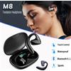 MONSTER Auricolari Traduttori AI M8, 144 Lingue, Traduzione Bidirezionale in Tempo Reale, Alta Precisione, Cuffie Bluetooth Wireless, Traduttore Vocale