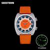 SEESTERN Orologio da uomo Diver Orologi da polso meccanici automatici Miyota 8215 Movimento Luminoso cristallo di zaffiro Lunetta impermeabile S471