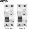 GEYA Interruttore Differenziale Magnetotermico 2P 40A 30mA Tipo AC e Tipo A RCCB GEYA GYL9