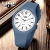 LIGE Orologi da Polso LIGE 2026 Semplici per Uomo e Donna, Orologi al Quarzo Casual alla Moda, Impermeabili, Luminosi, con Cinturino in Silicone, Regalo per Signore