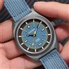 CADISEN TI-7 Autodyne Orologio da Polso Automatico Meccanico in Acciaio al Titanio con Cinturino in Tela MIYOTA 8215 Luminoso Zaffiro Impermeabile per Uomo