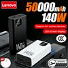 Lenovo 140W 500000mAh Ultra Capacity Power Bank Super Fast Charging CCC Portable Battery Charger For IPhone Samsung 2026 New