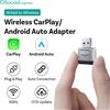 Ottocast Mini Gem 2in1 Dongle Wireless CarPlay e Android Auto Smart USB, Connessione Automatica Plug and Play per Benz VW 2026 NUOVO