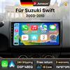 Junsun Autoradio Android 15 Junsun per Suzuki Swift 2006-2010, Wireless per Apple CarPlay, Schermo Touch IPS, Stereo Multimediale, Lettore Video, Sistemi Intelligenti Automobilistici, Autoradio 2 Din,