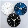 tandorio Quadrante Orologio 32mm Sunburst Nero Argento Blu con Lancette Luminose Compatibile NH35 NH36 PT5000 Automatico per Orologi Subacquei da Uomo - Ricambi e Accessori