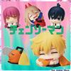 Bandai Statuetta Anime di Chainsaw Man, Figurina di Aki Denji e Makima Dormienti, Decorazione da Scrivania, Accessorio da Tavolo, Giocattolo Regalo