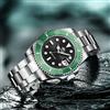 ADDIESDIVE NUOVO Orologio al Quarzo di Lusso da Uomo, Orologio Subacqueo 200M BGW9 Super Luminoso con Ghiera in Ceramica, Orologio da Polso Business in Acciaio Inossidabile