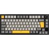 Ajazz Tastiera Meccanica ISO-ES Layout EPOMAKER X AJAZZ AK820 PRO 75% Layout Spagnolo Cablata/2.4GHz/BT con Schermo e Manopola per PC/Mac