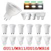 Gatetop Confezione da 1-20 Lampadine LED Spot GU11 MR11 GU10 GU5.3 GU4 Luce Fredda AC220-240V 3W-12W Sostituiscono le Lampade Alogene da 50W