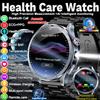 GUHUAVMI Nuovo Smartwatch per la Salute 2026 con Terapia Laser 650nm, ECG, Acido Urico, Pressione Sanguigna, Lipidi, Chiamate BT per Android e iOS