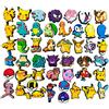Potdemiel 20-100 Pezzi Charm per Scarpe Pokemon Pikachu, Accessori Decorativi per Zoccoli e Sandali, Regalo per Bambini e Amici