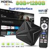 LVMAO Smart TV Box Android 16.0 Google Voice RK3518 8G RAM 128GB ROM Dual WIFI 2.4G 5.8G 4K H.264 BT5.0 Q1MINI+ Decoder Set Top Box