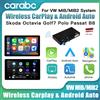 CARABC Modulo CARABC Wireless Carplay Android Auto Airplay AutoLink Mirror per VW Volkswagen MIB Skoda Octavia A5 Polo Golf 7 Passat B8