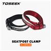 TOSEEK Morsetto per Reggisella Bici TOSEEK 31.8 34.9mm in Lega di Alluminio Ultraleggero per Mountain Bike, Componenti per Ciclismo