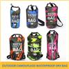 XIAOTREE Sacca Impermeabile Mimetica per Esterni 2/5/10/15/20/30L, Borsa Portatile per Rafting e Immersioni, Sacca Asciutta in PVC per Nuoto e Trekking Fluviale