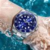 ADDIESDIVE Orologio al quarzo classico da uomo per affari e tempo libero, impermeabile fino a 200 m, in acciaio inossidabile 316L, orologio sportivo con luce notturna per immersioni
