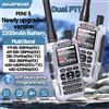BAOFENG MINI 5 Nuovo Walkie Talkie Aggiornato con Copia Frequenza Wireless, Batteria da 2200mAh, Programmazione Bluetooth tramite APP, Radio Ham Mini UV-5R