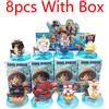 Bandai 8 Stili di Modelli Ornamentali e Bambole a Sorpresa (Blind Box) a Tema One Piece: Cappello di Paglia, Road, Plum Blossom, Good News, Sun, Blackbeard, Twisted Egg