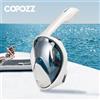 COPOZZ Maschera professionale per snorkeling e immersioni subacquee, maschera subacquea integrale, occhiali antiappannamento per attrezzatura da nuoto per adulti