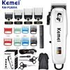 Kemei PG809A Tagliacapelli Elettrico Professionale Regolabile e Potente per Uomo, Trimmer Cordless con Display LED
