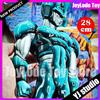 Bandai YJ Studio Statuetta Cooler di Dragon Ball Z da 28cm, Figura in Metallo, Statua in PVC, Decorazione da Scrivania, Modellino da Collezione, Giocattolo, Regalo