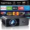 TOPTRO Proiettore TOPTRO 4K 1500ANSI con Autofocus/Correzione Trapezoidale, WiFi6, BT5.2, Full HD 1080p, Proiettore Smart per Home Theater e Film, Ufficiale Netflix