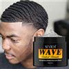 sevich Pomata Deep Wave per Uomini Afroamericani, Crema per Capelli Effetto Onde 360 Stratificate, Gel Modellante per Onde con Tenuta Forte e Controllo dei Bordi
