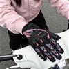SUOMY Guanti da Moto SUOMY Traspiranti Rosa, Antiscivolo, Estivi, Taglie XS-XXL per Uomo e Donna, Attrezzatura da Motociclista
