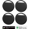 HIMOJO Localizzatore Smart 1/4 Pezzi con Doppio Sistema Android/iOS per Apple Find My e Google's Find Hub, Compatibile con iPhone, Pixel, Xiaomi, Vivo, GMS