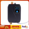 NONE Scaldabagno Elettrico Istantaneo 3500W a Parete, Sistema Compatto per Acqua Calda con Display LCD, IPX4 per Cucina, Bagno, Dormitorio, Lavello
