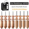 BEGRINT Per FlashForge Ad5x Ugello HTR 550 ° Hotend Ad5x ad Alto Flusso da 32mm³/s, Indurito, 0.25 0.4 0.6 0.8, Accessori Ad5x a Sgancio Rapido