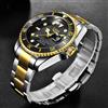 LIGE Orologio Subacqueo di Lusso da Uomo, Impermeabile 30ATM, con Data, Orologio Sportivo al Quarzo, Relogio Masculino