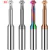 BB Utensile per Arrotondare gli Angoli BB, Taglierina UP DOWN con Rivestimento in Carburo per Alluminio e Acciaio R0.2-R3