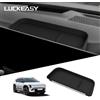 LUCKEASY per KIA EV3 2024 2025 Organizer per Cruscotto, Vano Portaoggetti Posteriore per Schermo Display, Accessori Interni Auto in Silicone, Nero